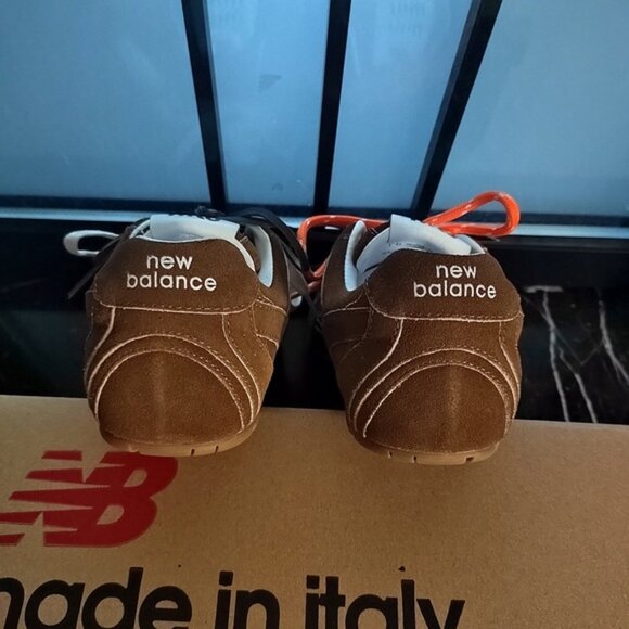 New Balance x Miu Miu 530 SL Suede Sneakers Cinnamon - Picture 7 of 7